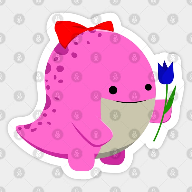 Guild Wars 2- Pink Quaggan Sticker by CaptainPoptop